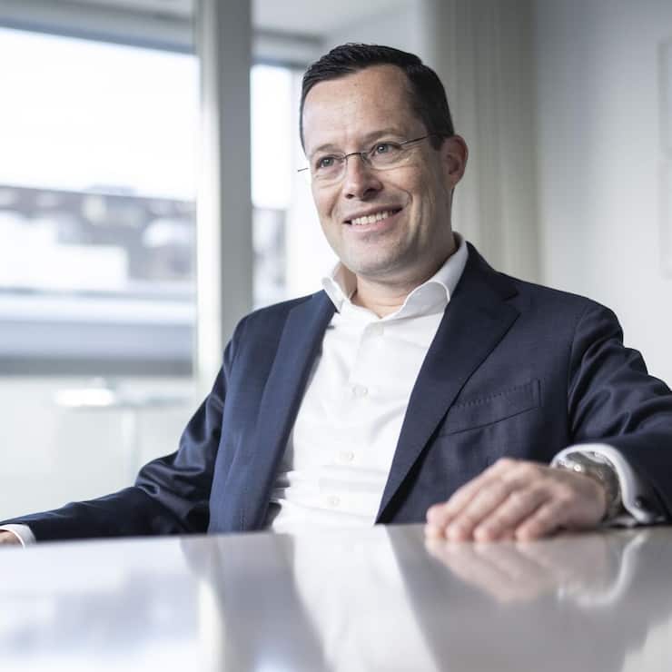 <p>CEO Stephan Zwahlen baut bei der Privatbank kräftig aus.</p>
