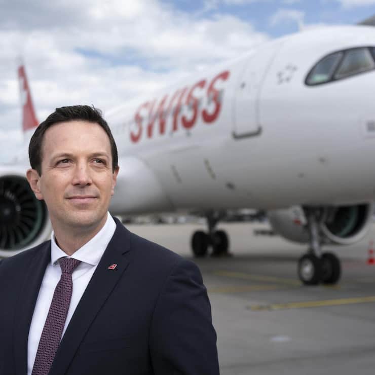 <p>Jens Fehlinger (44) ist seit Juli 2024 CEO der Swiss International Airlines. Er hat seine ganze Karriere in der Lufthansa Group verbracht.</p>