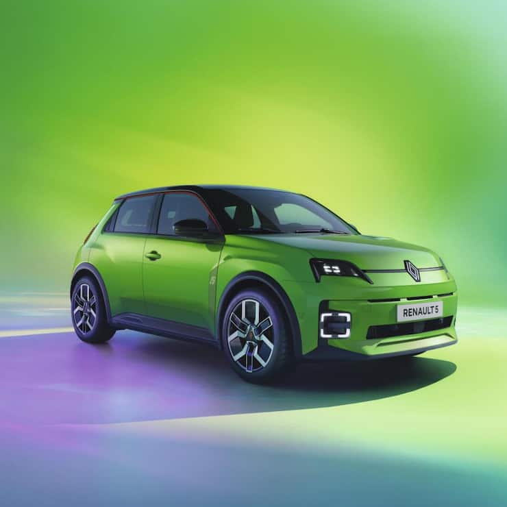 <p>Unbeschwerte Fröhlichkeit: Der Renault 5 E-Tech.</p>