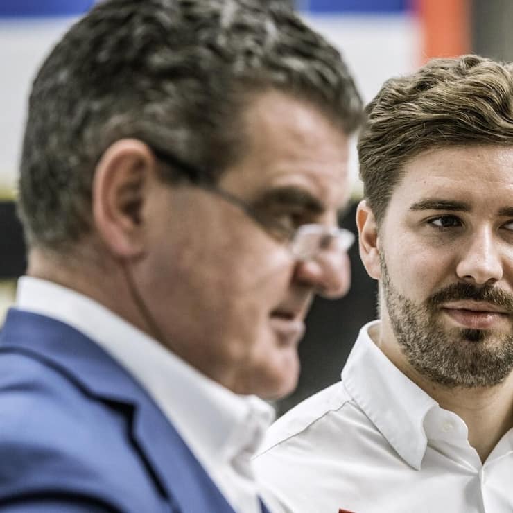 <p>Sohn Lucas Spuhler hat offenbar Peter Spuhlers Passion für die Kulinarik ­vererbt bekommen.</p>