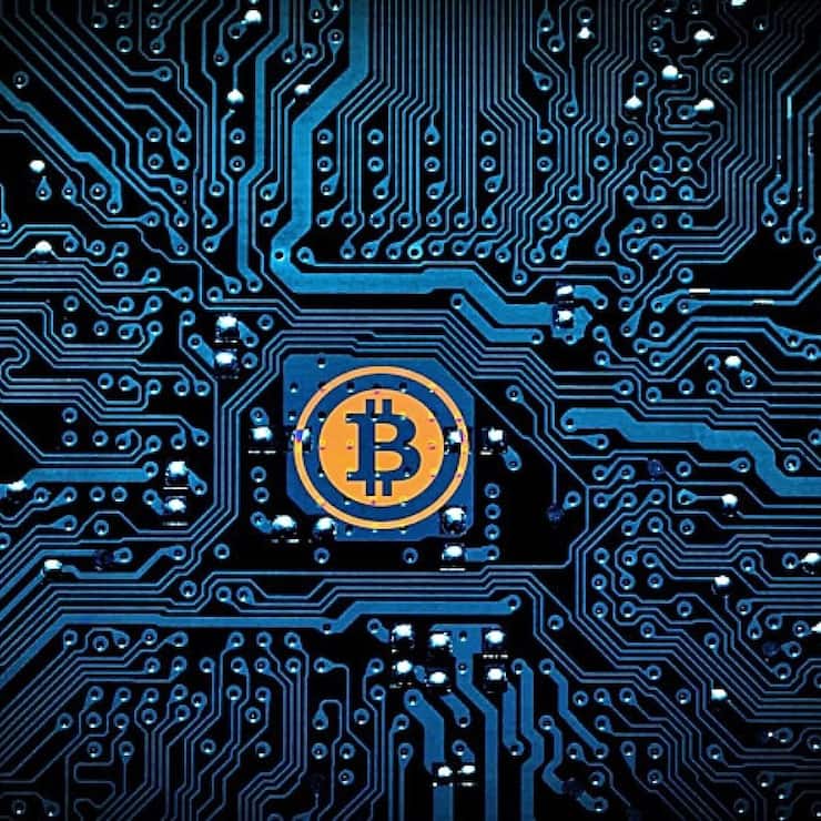 <p>Illustration der Digitalwährung Bitcoin.</p>