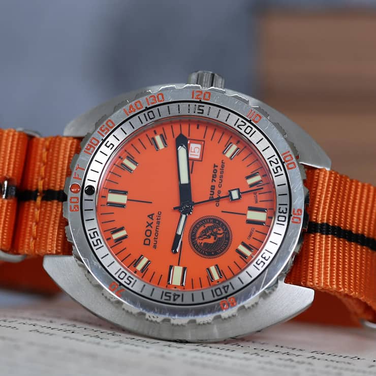 <p>Die Taucheruhr Sub 750T von Doxa.</p>