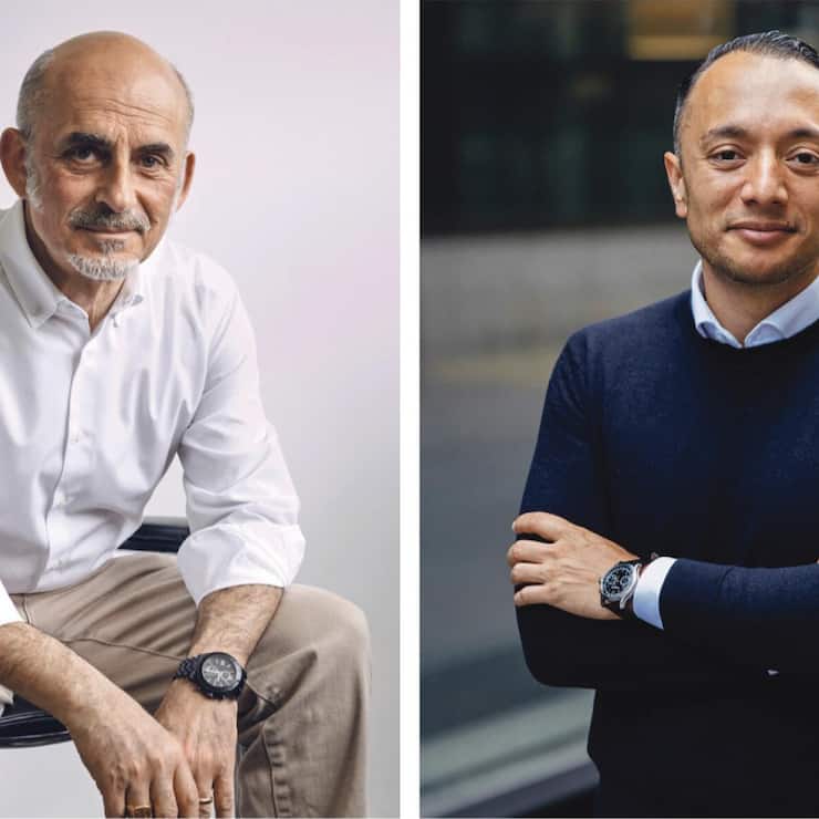 <p>Künzli-Besitzer Roberto Martullo (links) und Neo-Curler Alan Frei: Zusammen an die Olympischen Winterspiele 2026. Hoffentlich.</p>