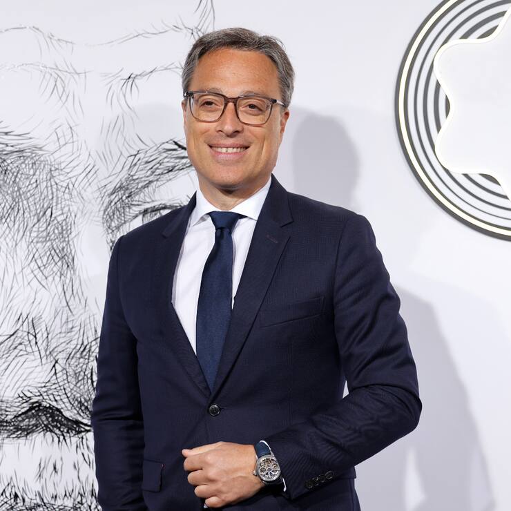 Foto von Montblanc-CEO Nicolas Baretzki an einem Event.