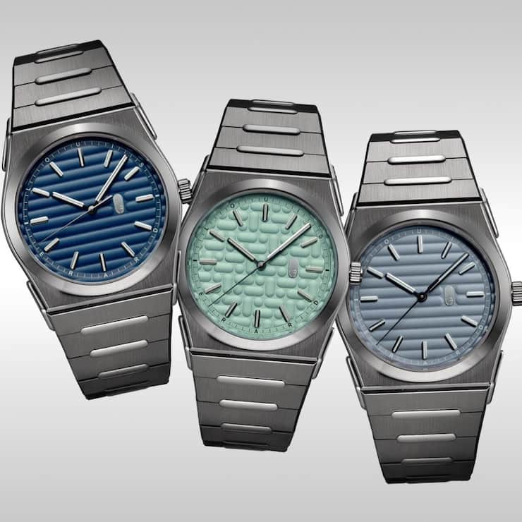 <p>Das Design der Uhr ist unter anderem von Tic-Tac-Bonbons inspiriert.</p>