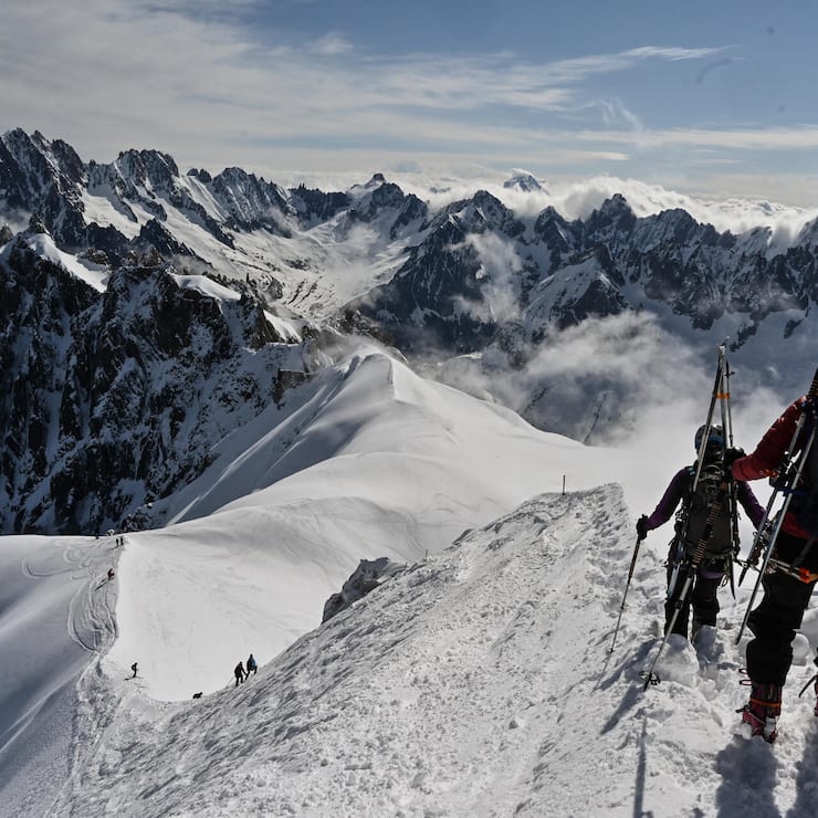 <p>Vallée Blanche: Traum jedes Freeriders.</p>