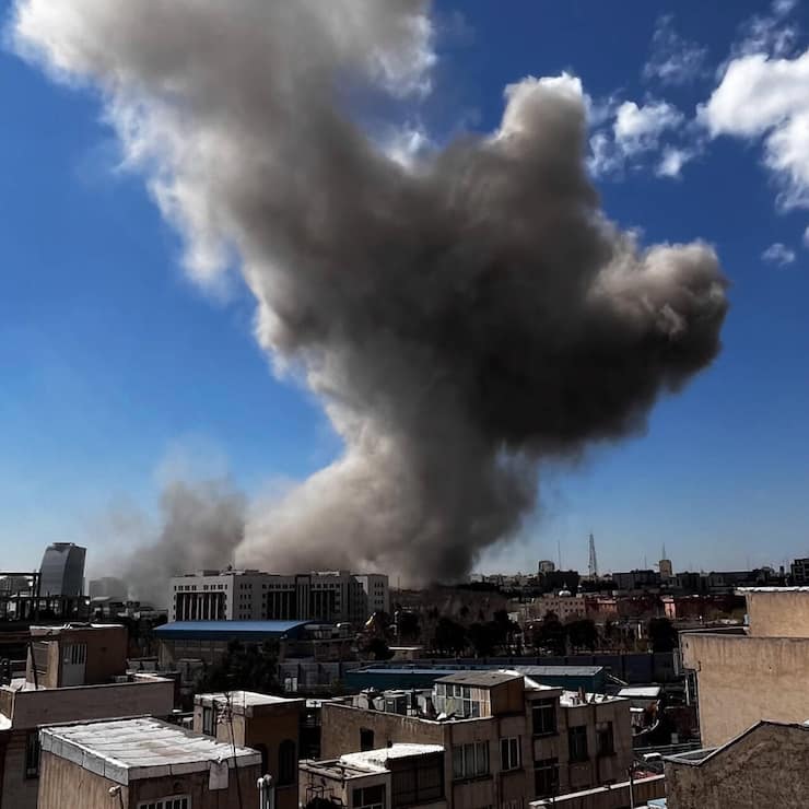 Explosions in Tehran March 1