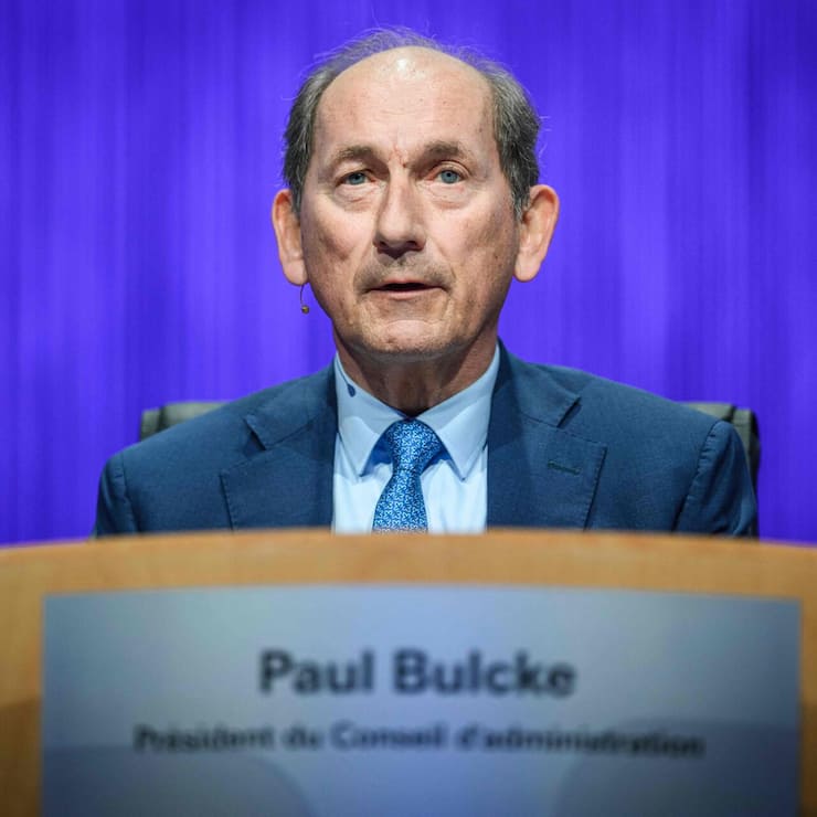 <p>Paul Bulckes Abgang stärkt CEO Laurent Freixe.</p>