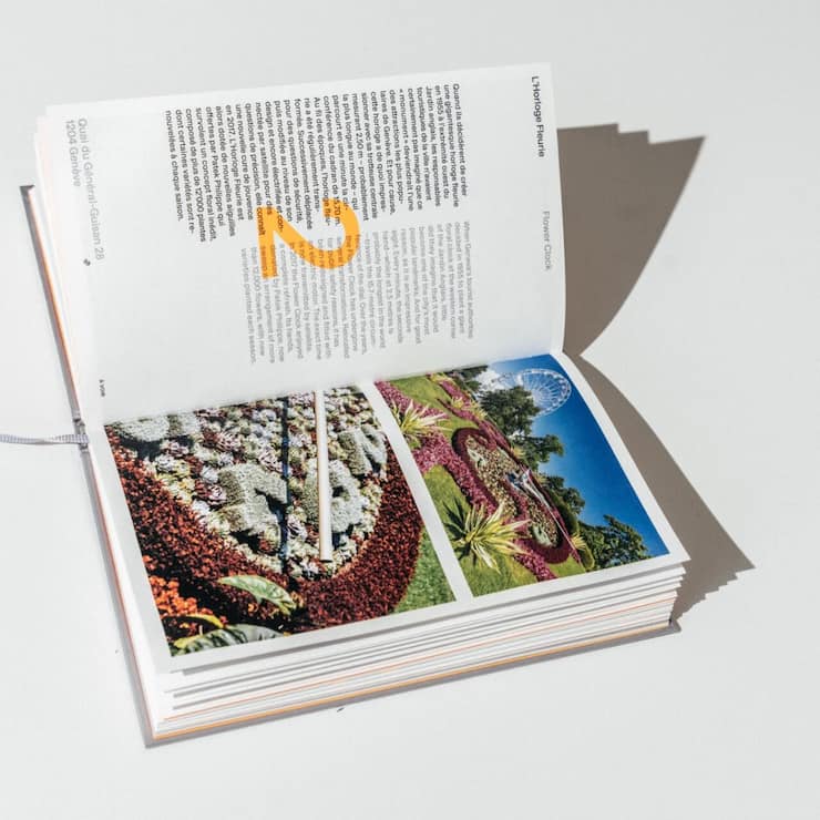 <p>Ein 175 Seiten starker Guide durch die Stadt Genf und ihre uhrmacherische Wucht, von Rolex über Patek Philippe bis hin zur Blumenuhr am Seeufer.</p>