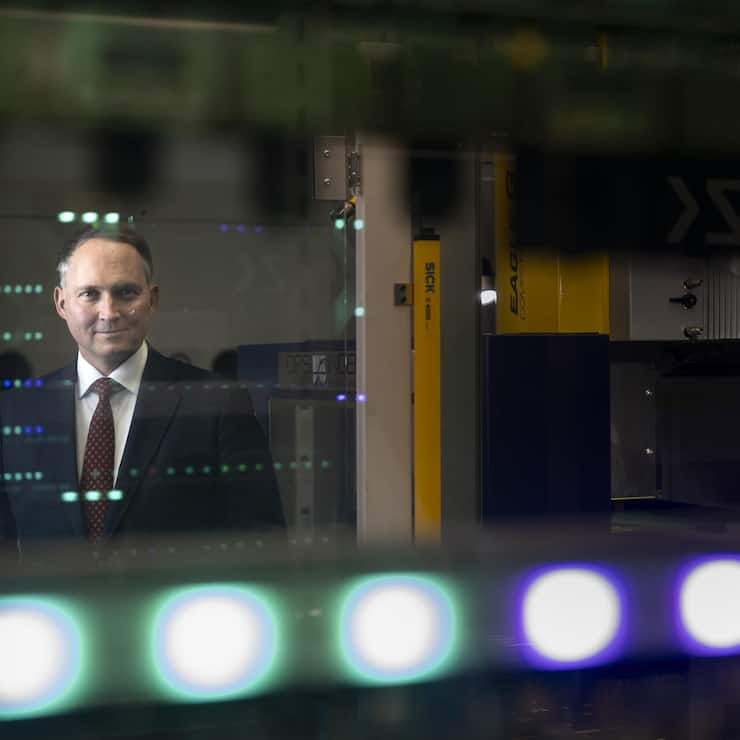 <p>Düstere Aussichten für Schweizer KMU: Der Ypsomed-Chef Simon Michel plant, einen Teil der Produktion zu verlagern.</p>