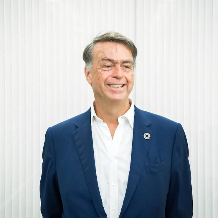 <p>«Wir können nicht weiter so mit der Natur umgehen, <br />als wäre sie unerschöpflich», betont André Hoffmann.</p>