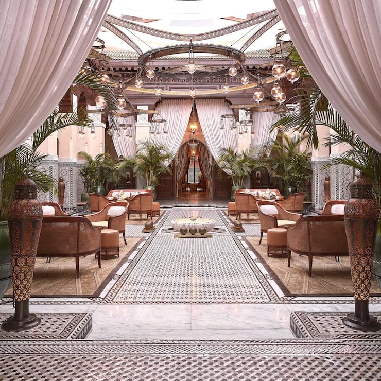 Das Royal Mansur in Casablanca erinnert an das Märchen Tausendundeine Nacht.