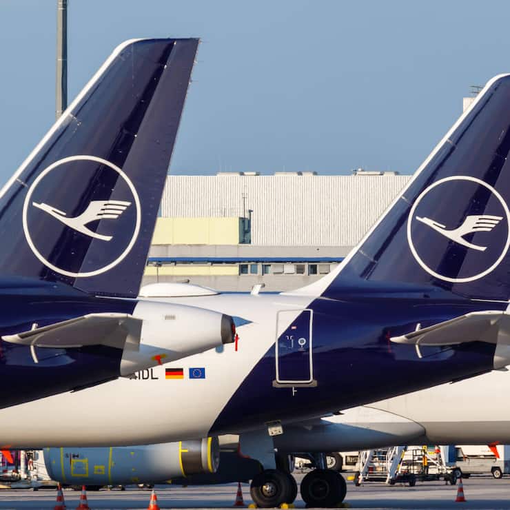 <p>Die Lufthansa baut 4000 Jobs ab – vor allem In Deutschland.</p>