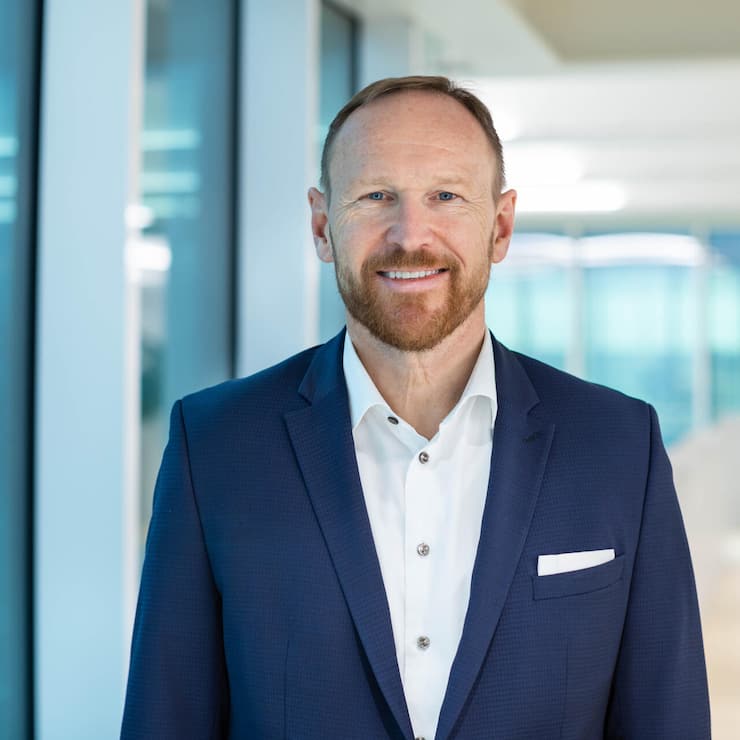 <p>Stefan Scheiber ist CEO der Bühler Group, die in diesem Jahr den GFM-Marketingpreis gewinnen konnte.</p>