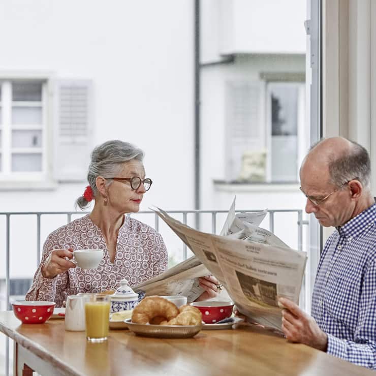 <p>Die finanzielle Zufriedenheit bei Rentnern ist hoch.</p>