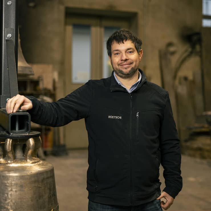 <p>Jari Putignano kam vom Weltall zu den Glocken nach Aarau. Er ist verantwortlich, dass das Unternehmen noch lange das älteste produzierende der Schweiz bleibt.</p>