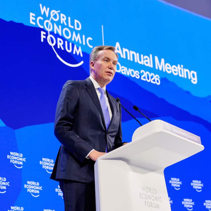 <p>Børge Brende verdient als CEO des WEF rund 1,5 Millionen Franken.</p>