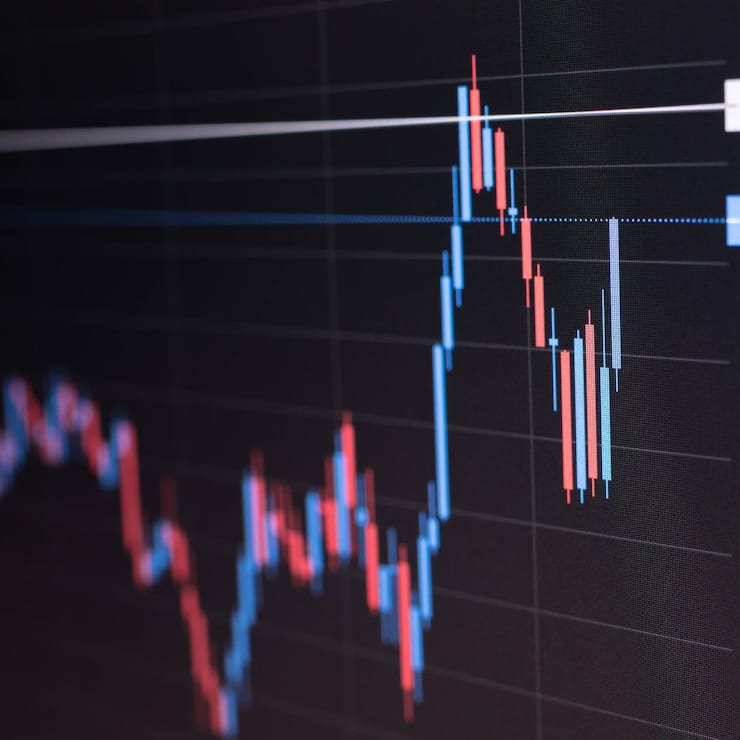 <p>Steigender Aktienkurs.</p>