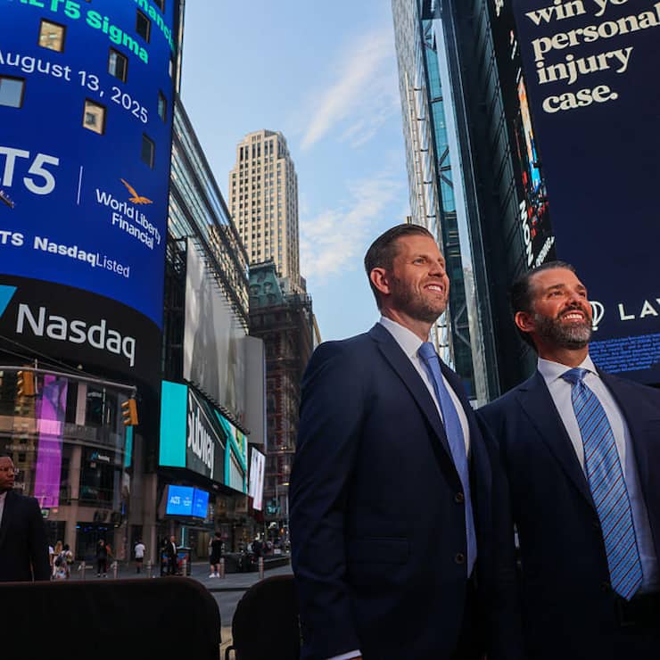 Trump Crypto Company Rings Nasdaq Opening Bell After $1.5B Deal