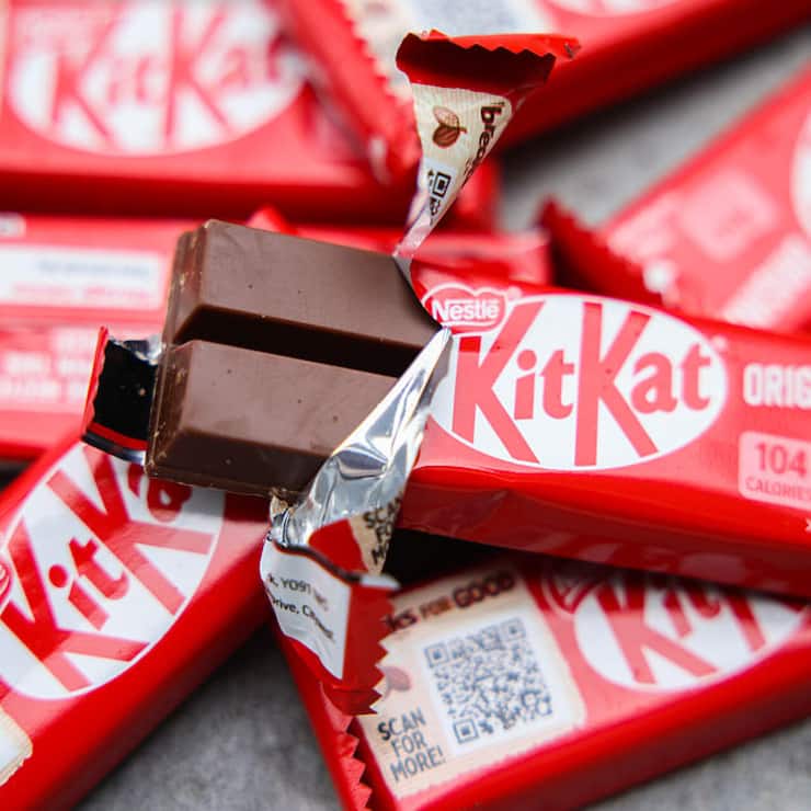 Kit Kat Chocolate Bars Illustrations