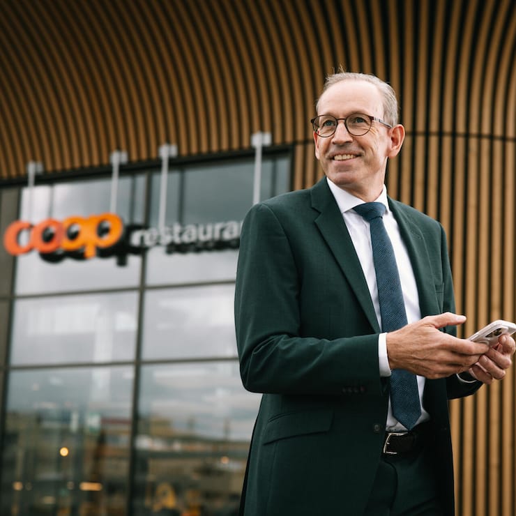 <p>Coop-CEO Philipp Wyss glaubt weiter an die Fachmärkte.</p>