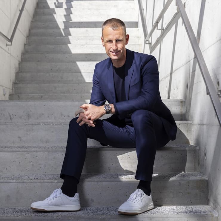 <p>Patrick Pruniaux, ehemaliger Apple-Manager, leitet erfolgreich die Uhrenmarken Ulysse Nardin und Girard-Perregaux.</p>