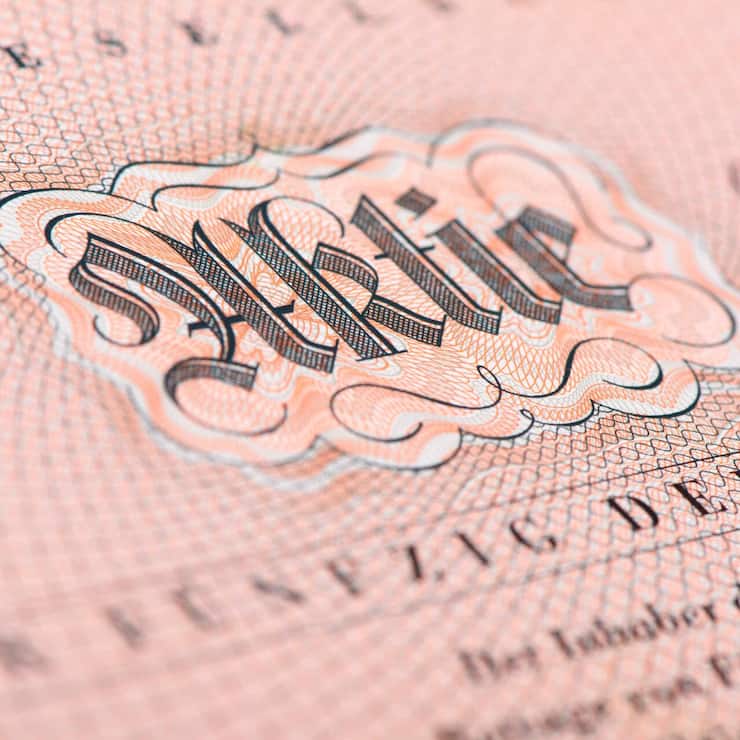 <p>Historische Aktie der Firma Koenig &amp; Bauer.</p>