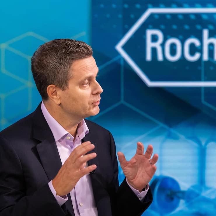 <p>Thomas Schinecker ist seit März 2023 CEO von Roche.</p>