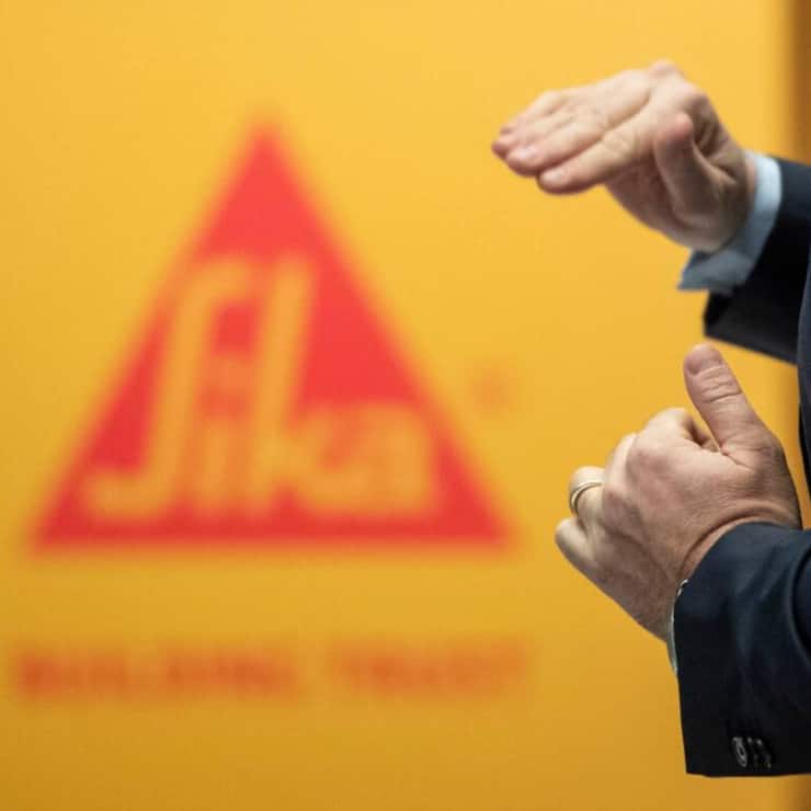 <p>Bilanzmedienkonferenz von Sika: Der Bauchemiekonzern ist im Geschäftsbericht-Ranking ganz zuoberst.</p>