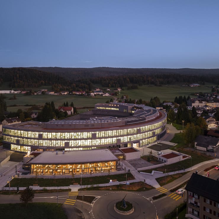 <p>L’Arc: 23’700 Quadratmeter für 700 Kunsthandwerker, Ingenieure und Uhrmacher.</p>