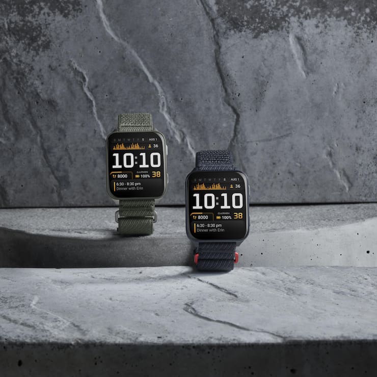 <p>Venu X1 ist die dünnste Smartwatch von Garmin.</p>