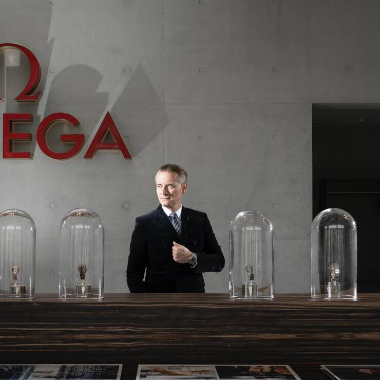 Raynald Aeschlimann, CEO Omega