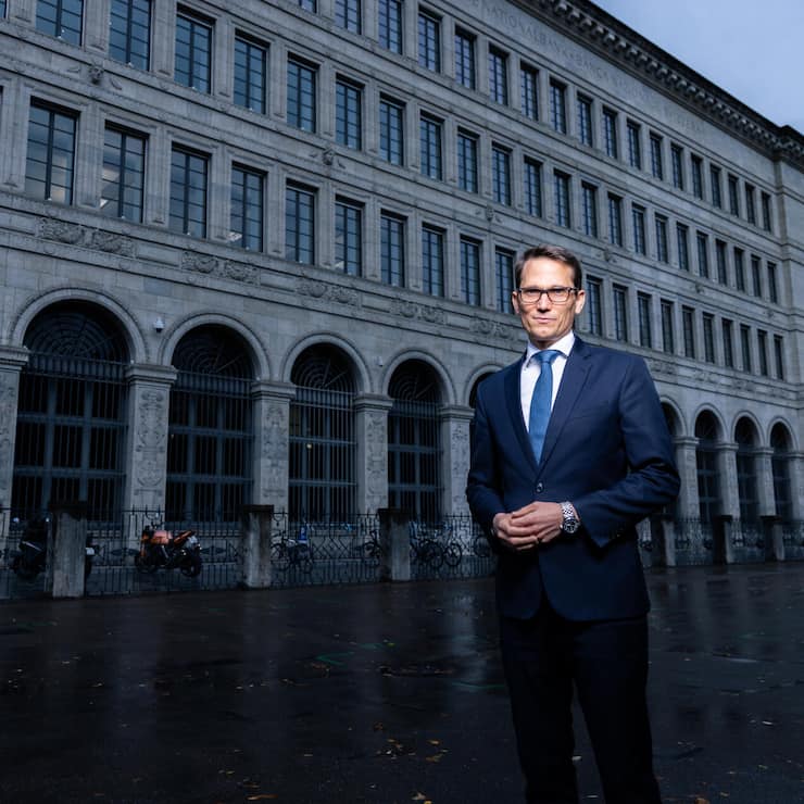 <p>Neuer Nationalbank-Chef: Martin Schlegel ist seit dem 1. Oktober Präsident der ­Währungsbastion im Herzen Zürichs.</p>