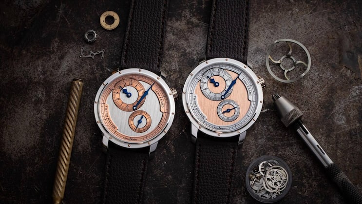 Das Ergebnis der Zusammenarbeit: Le Régulateur Louis Erard x Vianney Halter II.