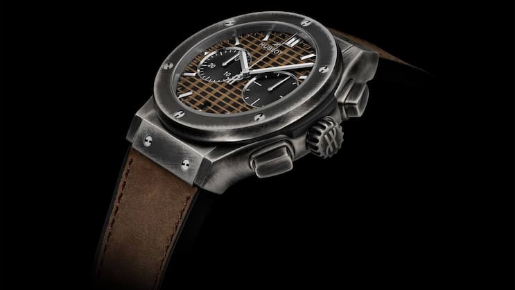 Mit der Hublot Fusion Chronograph ehrt die Luxusmarke das historische Monument auf besondere Weise.