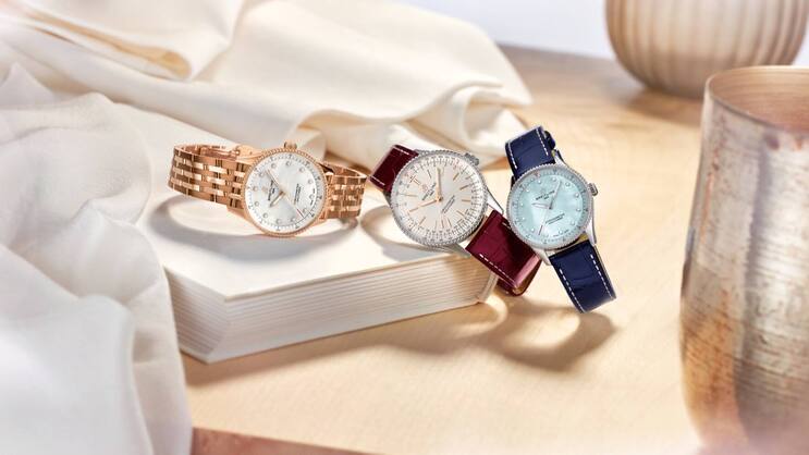 Mit den neuen Dimensionen wird der Navitimer auch für zartere Handgelenke tragbar.