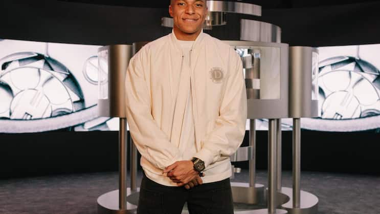 Mbappé ist jetzt nicht nur Markenbotschafter, wie für Hublot, sondern auch Investor bei Wristcheck.
