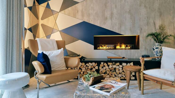 Suite 1755 des Hotels am Utoquai 45.