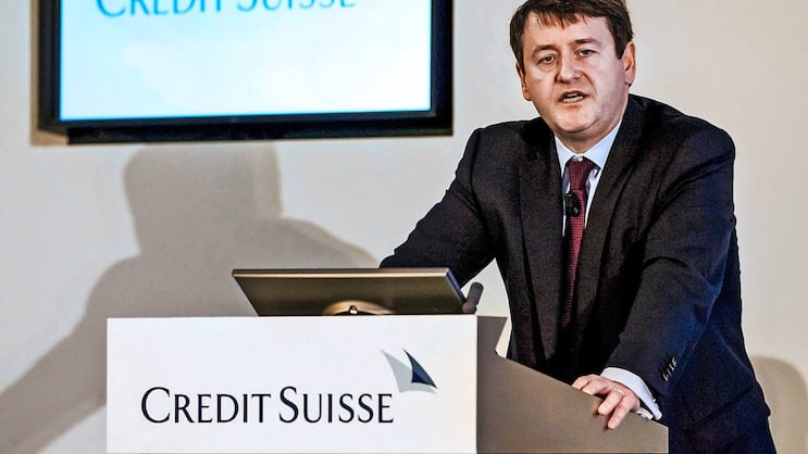 WISSEN IST MACHT: Seit zwölf Jahren ist David Mathers Finanzchef der Credit Suisse – und kennt alle guten und weniger guten Zahlen der Bank.