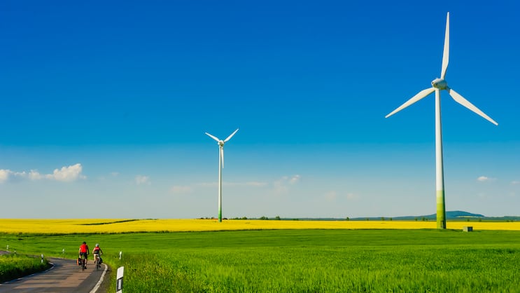 Windfarm Green Economy