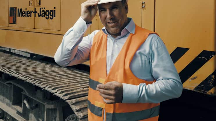 Stein um Stein:  Lafarge-Holcim-CEO Jan Jenisch hat beim Baukonzern tüchtig aufgeräumt.