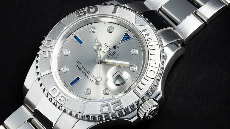 Einzelstück: Die Yacht-Master von Patrick Heiniger. Schätzpreis 1 bis 2 Millionen Euro, Verkaufspreis 2,365 Millionen Euro.