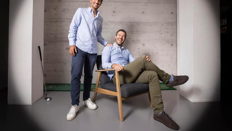 Grosse Ziele: Pau Franquet (l.) und Oriol Saludes planen die Expansion in die USA und in chemienahe Branchen.