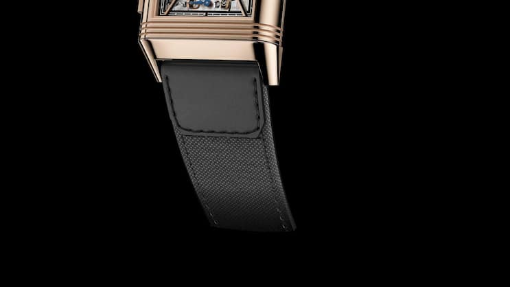 Die neue Reverso Tribute Chronograph mit dem Kaliber 860 kommt in Gold oder Stahl daher.