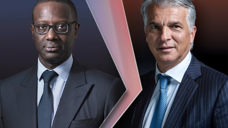 «Nice to have»: Die Aktien von Tidjane Thiams CS (l.) und Sergio Ermottis UBS.