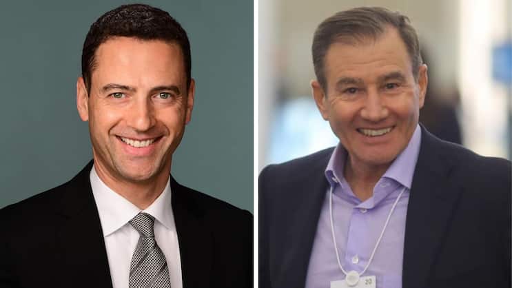 Glencore-CEO Ivan Glasenberg (r.) übergibt seinem Nachfolger Gary Nagle eine Firma mit soliden Perspektiven.