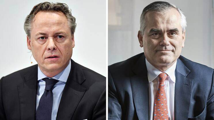 Der eine kam überraschend, der andere abrupt: Ralph Hamers (UBS, l.) und Thomas Gottstein (CS) wollen den Niedergang der Schweizer Grossbanken aufhalten.