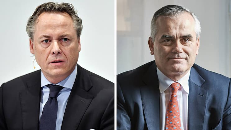 Der eine kam überraschend, der andere abrupt: Ralph Hamers (UBS, l.) und Thomas Gottstein (CS) wollen den Niedergang der Schweizer Grossbanken aufhalten.