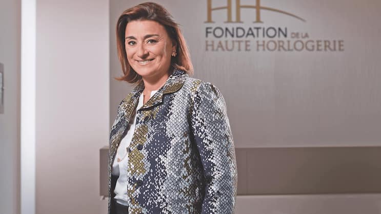 Fabienne Lupo mit Wurzeln in Katar und aufgewachsen in Kanada, ist Verwaltungsrätin des Hotel Hotel Beaulac in Neuchâtel.