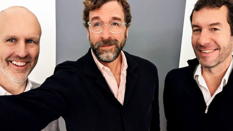 Carsten Keller (m.) löst Holger Felgner (l.) und Tim Stracke bei Chrono24 ab.